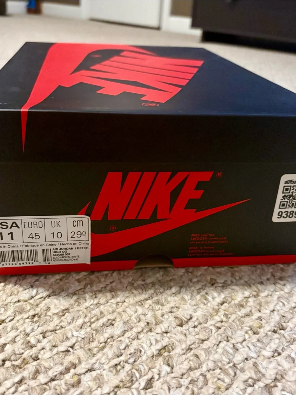 Air Jordan 1 Retro High OG “Royal” 2017 — Men’s Size 11 - Brand New In Box!